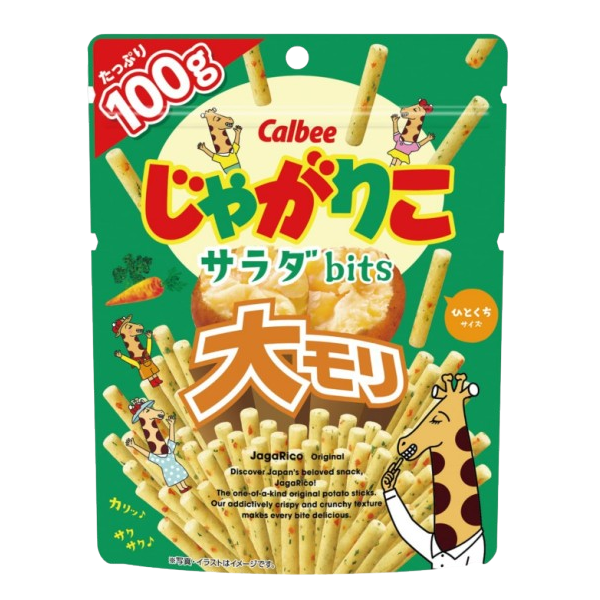 칼비 자가리코 샐러드맛 bits 대용량 100g