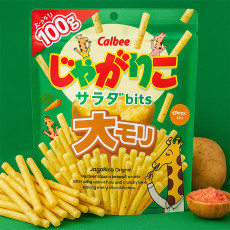 칼비 자가리코 샐러드맛 bits 대용량 100g