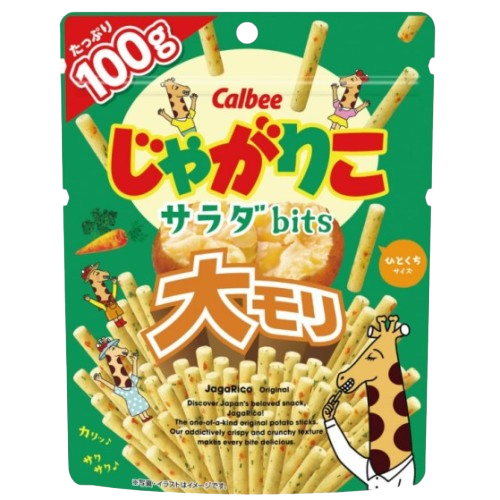 칼비 자가리코 샐러드맛 bits 대용량 100g