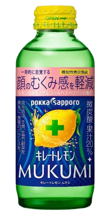 포카삿포로 무쿠미 레몬 155ml 6개 세트