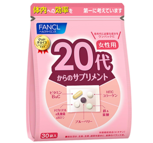 판클 20대 보충 영양제 여성용 30개입