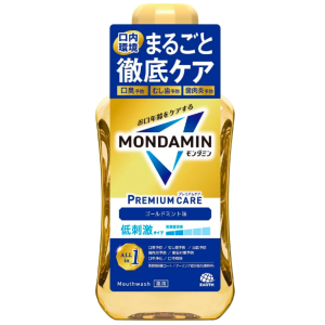 몬다민 프리미엄 케어 골드 민트 가글 600mL