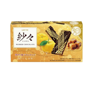 (겨울한정)롯데 샤샤 유자 카라멜 초콜릿