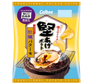 (겨울한정)칼비 딱딱하게 튀긴 감자칩 굴 버터맛