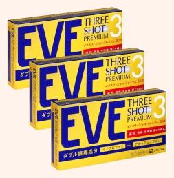 이브 진통제 쓰리샷 프리미엄 30정 3개 세트