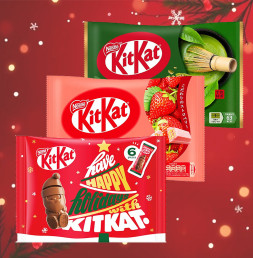 달콤한 겨울한정 킷캣 과자 세트