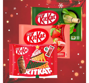 달콤한 겨울한정 킷캣 과자 세트