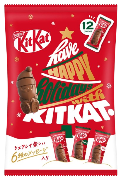 오사카맨 겨울한정 산타 킷캣세트