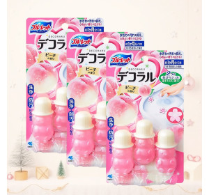 블루렛데코 변기용 방향제 복숭아향 3개 세트