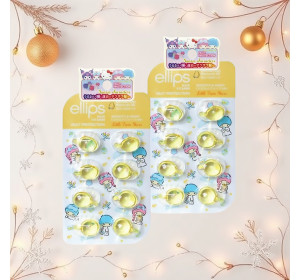 ellips 엘립스 헤어오일 산리오 옐로우 2개 세트