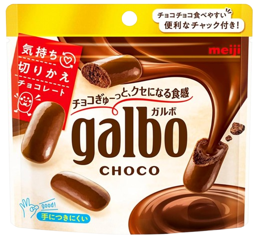 메이지 galbo 가르보 초코 파우치 59g