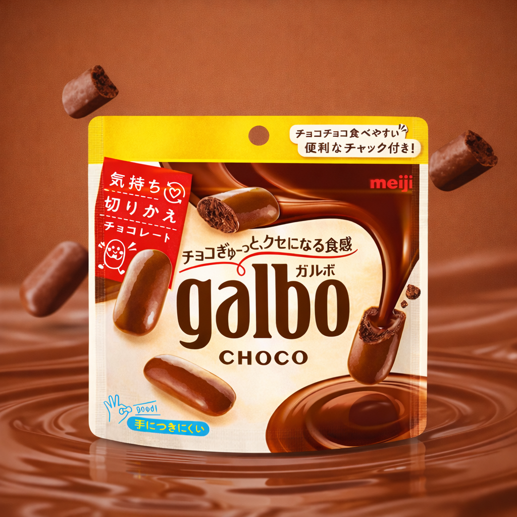메이지 galbo 가르보 초코 파우치 59g