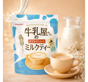 와코도 우유가게 카페인리스 밀크티 320g
