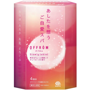 오프롬 고농도 중탄산 입욕제 로즈의향기 4정 1박스