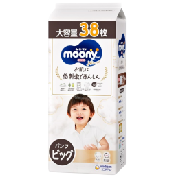 내추럴 팬츠 빅사이즈 대용량팩 (12~22kg) 38개입