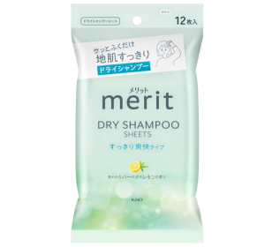 메리트 드라이 샴푸시트 화이트 그린 12장입