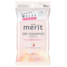 메리트 드라이 샴푸시트 보송보송 타입 12장입
