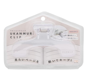 선스타 문구 우칸무리 북클립 북집게 클리어