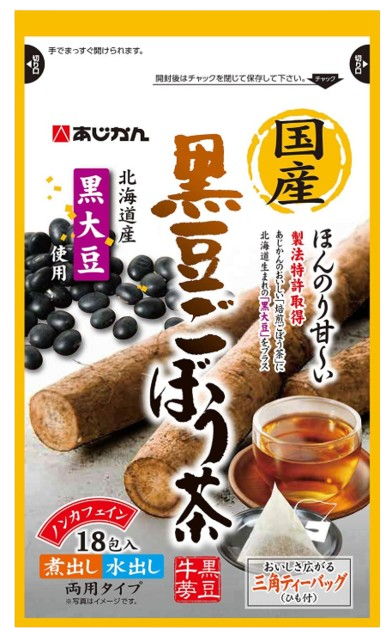 아지칸 검은콩 우엉차 1.5g 18개입