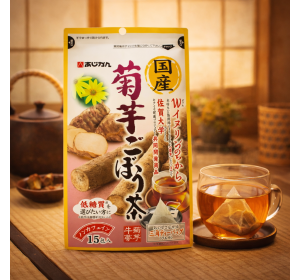 아지칸 국산 돼지감자 우엉차 15포