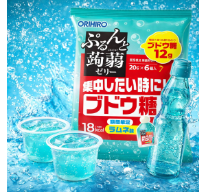 오리히로 곤약젤리 라무네맛 6개입