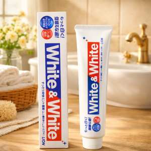 라이온 화이트앤화이트 치약 150g