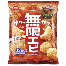 카메다제과 무한새우 센베이 58g