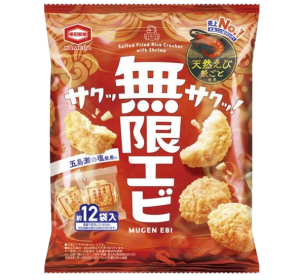 카메다제과 무한새우 센베이 58g