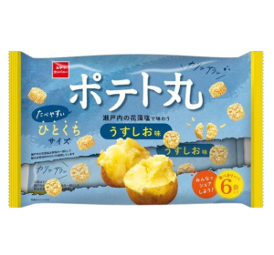 포테이토 원형 감자스낵 소금맛 108g