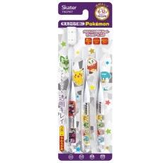 스케이터 포켓몬 어린이 칫솔 3개입 (6~12세용)