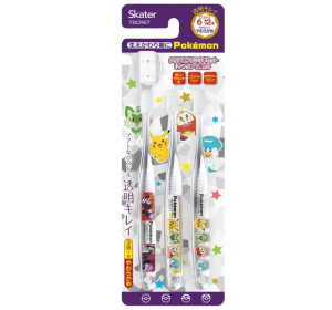 스케이터 포켓몬 어린이 칫솔 3개입 (6~12세용)