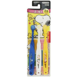 에비스 어린이 스누피 칫솔 2-6세(3개입)