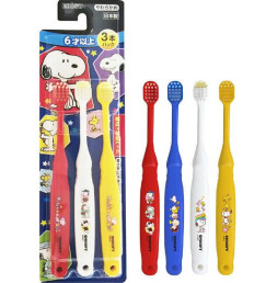 에비스 어린이 스누피 칫솔 6세이상(3개입)