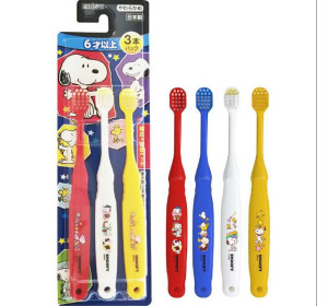에비스 어린이 스누피 칫솔 6세이상(3개입)