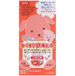 용각산 오쿠스리 스틱 딸기맛 6개입