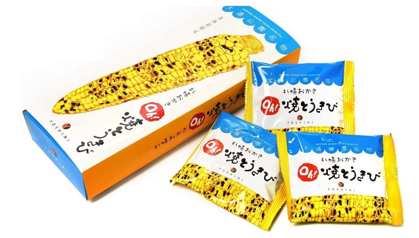 YOSHIMI 요시미 삿포로 구운 옥수수 오카키 쌀 과자