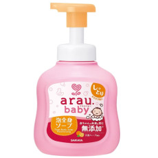 사라야 아라우 베이비 거품 전신 바디워시 모이스쳐 오렌지향 450ml