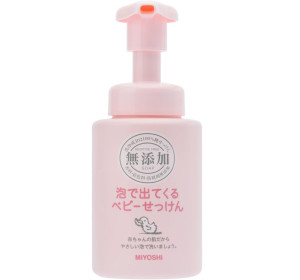 미요시 무첨가 거품으로 나오는 아기 비누 250ml