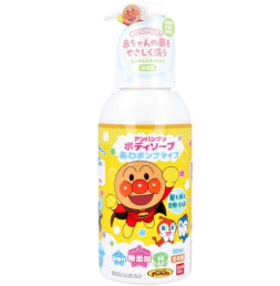 반다이 호빵맨 거품 펌프 바디워시 500ml